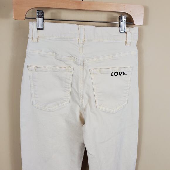 Rebecca Minkoff Buttermilk Dominica Jeans Women's Size 24 - Picture 5 of 9